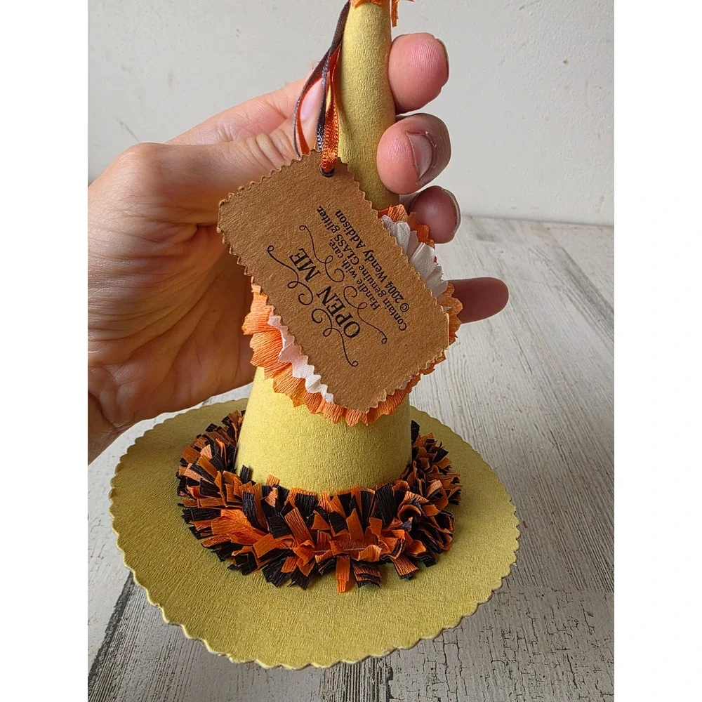 Vintage seasons cannon falls wendy Addison party paper witch Halloween display